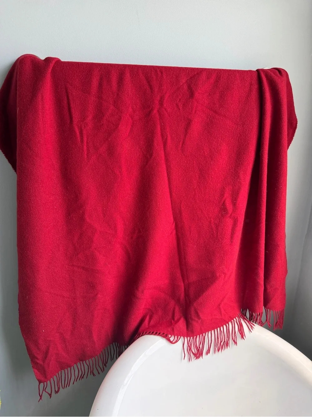 Eagle Plaid 100% Cashmere Blanket /Throw